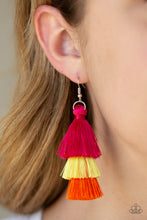 Load image into Gallery viewer, Paparazzi Accessories ⚘ Hold On To Your Tassel! - Multi Earrings⚘ Flat Rate Ship $4.50 ⚘