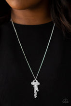 Load image into Gallery viewer, Paparazzi Accessories ⚘ The Keynoter - Silver Necklace⚘ Flat Rate Ship $4.50 ⚘