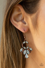 Load image into Gallery viewer, Paparazzi Accessories 🌹Glowing Allure - Copper Earrings🌹 Flat Rate Ship $4.50 🌹
