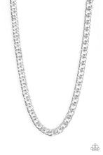 Load image into Gallery viewer, pittmanbling-and-jewelry-inc-presentsomega-silver-mens necklace-paparazzi-accessories