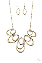 Load image into Gallery viewer, pittmanbling-and-jewelry-inc-presentsterra-storm-brass-necklace-paparazzi-accessories