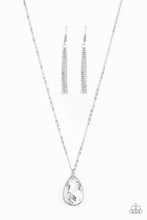 Load image into Gallery viewer, pittmanbling-and-jewelry-inc-presentsso-obvious-white-necklace-paparazzi-accessories