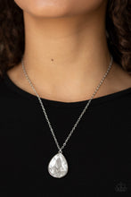 Load image into Gallery viewer, Paparazzi Accessories ⚘ So Obvious - White Necklace⚘ Flat Rate Ship $4.50 ⚘