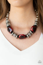 Load image into Gallery viewer, Paparazzi Accessories ⚘ Colorfully Confident - Red Necklace⚘ Flat Rate Ship $4.50 ⚘