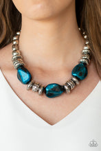 Load image into Gallery viewer, Paparazzi Accessories ⚘ Colorfully Confident - Blue Necklace⚘ Flat Rate Ship $4.50 ⚘