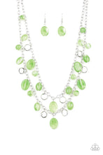 Load image into Gallery viewer, pittmanbling-and-jewelry-inc-presentsrainbow-shine-green-necklace-paparazzi-accessories