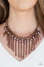 Load image into Gallery viewer, Paparazzi Accessories ⚘ Industrial Intensity - Copper Necklace⚘ Flat Rate Ship $4.50 ⚘