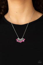 Load image into Gallery viewer, Paparazzi Accessories ⚘ Slide Into Shimmer - Pink Necklace⚘ Flat Rate Ship $4.50 ⚘