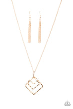 Load image into Gallery viewer, pittmanbling-and-jewelry-inc-presentssquare-it-up-rose-gold-paparazzi-accessories