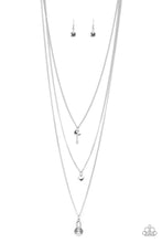Load image into Gallery viewer, pittmanbling-and-jewelry-inc-presentssecret-heart-silver-necklace-paparazzi-accessories