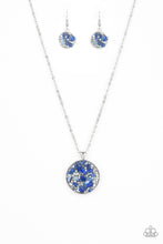Load image into Gallery viewer, pittmanbling-and-jewelry-inc-presentsglam-crush-monday-blue-necklace-paparazzi-accessories