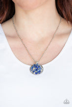 Load image into Gallery viewer, Paparazzi Accessories ⚘ GLAM Crush Monday - Blue Necklace⚘ Flat Rate Ship $4.50 ⚘