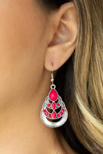 Load image into Gallery viewer, Paparazzi Accessories ⚘ Boho Brilliance - Pink Earrings⚘ Flat Rate Ship $4.50 ⚘