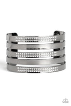 Load image into Gallery viewer, pittmanbling-and-jewelry-inc-presentsbig-time-shine-black-bracelet-paparazzi-accessories