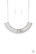 Load image into Gallery viewer, pittmanbling-and-jewelry-inc-presentsmy-main-mane-silver-necklace-paparazzi-accessories