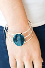 Load image into Gallery viewer, Paparazzi Accessories ⚘ Canyon Dream - Blue Bracelet⚘ Flat Rate Ship $4.50 ⚘