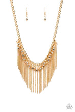 Load image into Gallery viewer, pittmanbling-and-jewelry-inc-presentsdivinely-diva-gold-necklace-paparazzi-accessories
