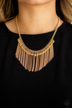 Load image into Gallery viewer, Paparazzi Accessories ⚘ Divinely Diva - Gold Necklace⚘ Flat Rate Ship $4.50 ⚘