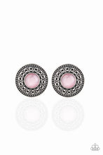 Load image into Gallery viewer, pittmanbling-and-jewelry-inc-presentsfine-flora-pink-post earrings-paparazzi-accessories