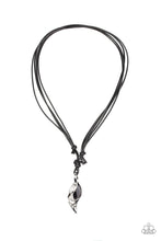 Load image into Gallery viewer, brought-to-you-by-pbjinctitan-thunder-black-mens necklace-paparazzi-accessories