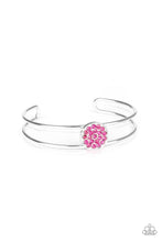 Load image into Gallery viewer, pittmanbling-and-jewelry-inc-presentsdial-up-the-dazzle-pink-bracelet-paparazzi-accessories
