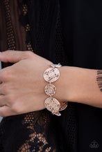 Load image into Gallery viewer, Paparazzi Accessories ⚘ Modestly Malibu - Rose Gold Bracelet⚘ Flat Rate Ship $4.50 ⚘