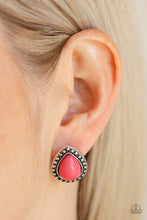 Load image into Gallery viewer, Paparazzi Accessories ⚘ Boldly Beaded - Pink Post Earrings⚘ Flat Rate Ship $4.50 ⚘