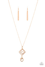 Load image into Gallery viewer, pittmanbling-and-jewelry-inc-presentssquare-it-up-gold-lanyard-paparazzi-accessories