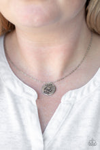 Load image into Gallery viewer, Paparazzi Accessories ⚘ Let Your Light So Shine - Silver Necklace⚘ Flat Rate Ship $4.50 ⚘