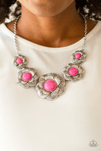 Load image into Gallery viewer, Paparazzi Accessories ⚘ Santa Fe Hills - Pink Necklace⚘ Flat Rate Ship $4.50 ⚘
