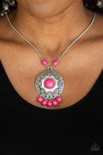 Load image into Gallery viewer, Paparazzi Accessories ⚘ Santa Fe Garden - Pink Necklace⚘ Flat Rate Ship $4.50 ⚘