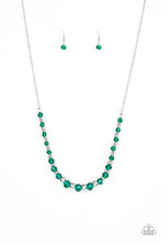 Load image into Gallery viewer, pittmanbling-and-jewelry-inc-presentsstratosphere-sparkle-green-necklace-paparazzi-accessories