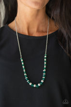 Load image into Gallery viewer, Paparazzi Accessories ⚘ Stratosphere Sparkle - Green Necklace⚘ Flat Rate Ship $4.50 ⚘