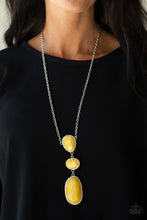 Load image into Gallery viewer, Paparazzi Accessories ⚘ Making an Impact - Yellow Necklace⚘ Flat Rate Ship $4.50 ⚘