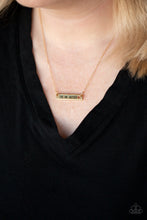 Load image into Gallery viewer, Paparazzi Accessories ⚘ Love One Another - Gold Necklace⚘ Flat Rate Ship $4.50 ⚘