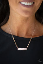 Load image into Gallery viewer, Paparazzi Accessories ⚘ Send Me An Angel - Rose Gold Necklace⚘ Flat Rate Ship $4.50 ⚘
