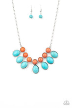 Load image into Gallery viewer, pittmanbling-and-jewelry-inc-presentsenvironmental-impact-blue-necklace-paparazzi-accessories