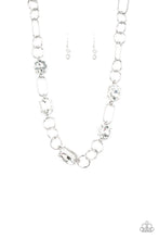 Load image into Gallery viewer, pittmanbling-and-jewelry-inc-presentsurban-district-white-necklace-paparazzi-accessories