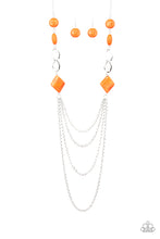 Load image into Gallery viewer, pittmanbling-and-jewelry-inc-presentsdesert-dawn-orange-necklace-paparazzi-accessories