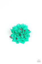 Load image into Gallery viewer, pittmanbling-and-jewelry-inc-presentspolka-perfection-green-hair clip-paparazzi-accessories