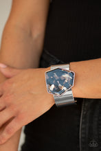 Load image into Gallery viewer, Paparazzi Accessories ⚘ GEO-ing The Distance - Black Bracelet⚘ Flat Rate Ship $4.50 ⚘