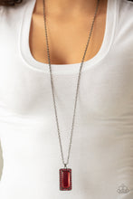 Load image into Gallery viewer, Paparazzi Accessories ❋Bada BLING Bada Boom - Red Necklace❋ Flat Rate Ship $4.50❋