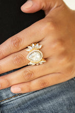 Load image into Gallery viewer, Paparazzi Accessories ⚘ Really Regal - Gold Ring⚘ Flat Rate Ship $4.50 ⚘