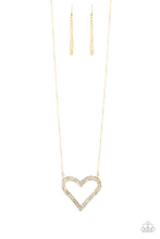 Load image into Gallery viewer, pittmanbling-and-jewelry-inc-presentspull-some-heart-strings-gold-paparazzi-accessories