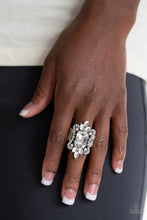 Load image into Gallery viewer, Paparazzi Accessories ⚘ Things That Go Boomy! - White Ring⚘ Flat Rate Ship $4.50 ⚘