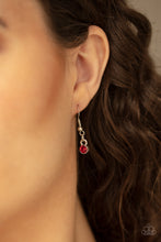 Load image into Gallery viewer, Paparazzi Accessories ⚘ Cupid Charm - Red Necklace⚘ Flat Rate Ship $4.50 ⚘