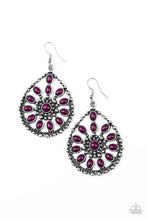 Load image into Gallery viewer, pittmanbling-and-jewelry-inc-presentsfree-to-roam-purple-earrings-paparazzi-accessories