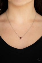 Load image into Gallery viewer, Paparazzi Accessories ⚘ Heartbeat Bling - Red Necklace⚘ Flat Rate Ship $4.50 ⚘