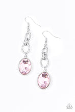 Load image into Gallery viewer, brought-to-you-by-pbjincextra-ice-queen-pink-earrings-paparazzi-accessories