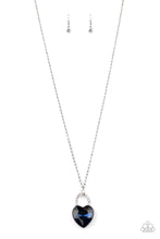 Load image into Gallery viewer, brought-to-you-by-pbjinclocked-in-love-blue-necklace-paparazzi-accessories